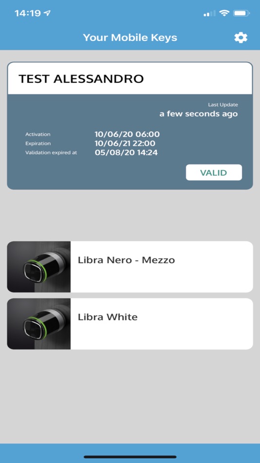ISEO Mobile Key (iOS) Podle: ISEO Serrature S.p.a. ISEO Mobile Key (iOS) Podle: ISEO Serrature S.p.a.