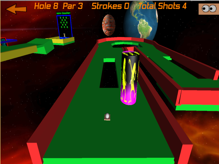 Crazy Golf in Space Pro