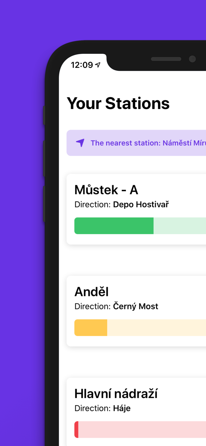 Metroji – Prague Metro App