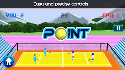 Screenshot #2 pour Tennis Physics 3D Soccer Smash