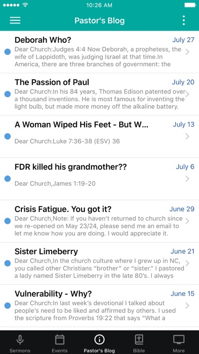 Christ Community Church - WI Screenshot