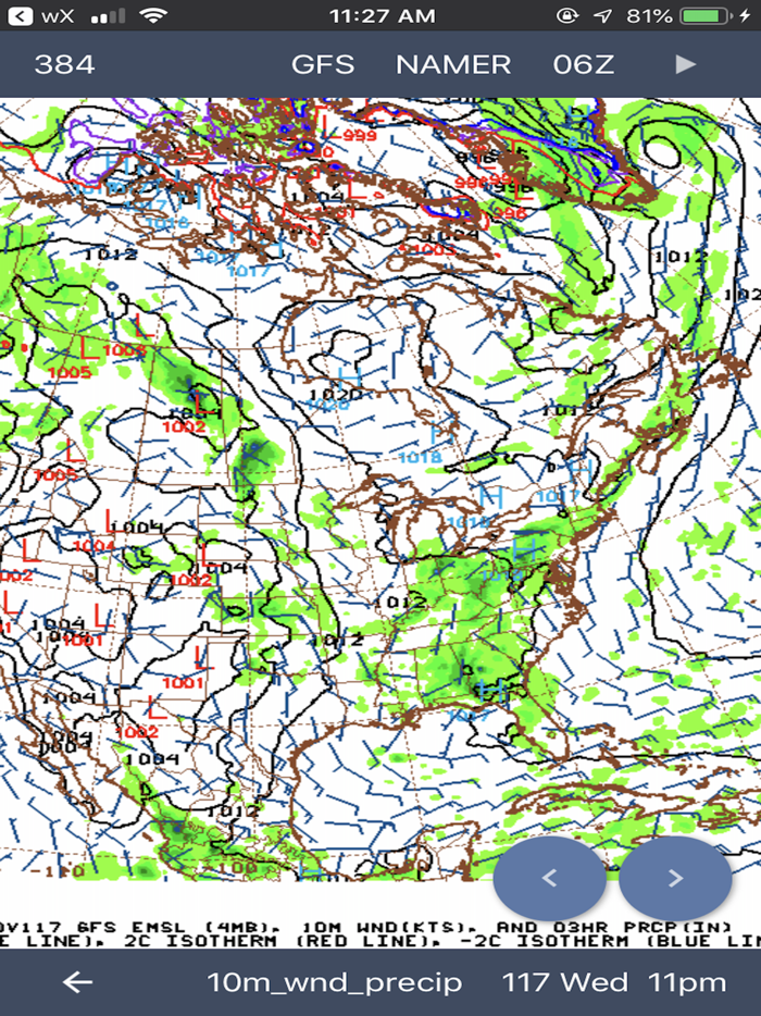 NOAA Weather Radar  Forecast