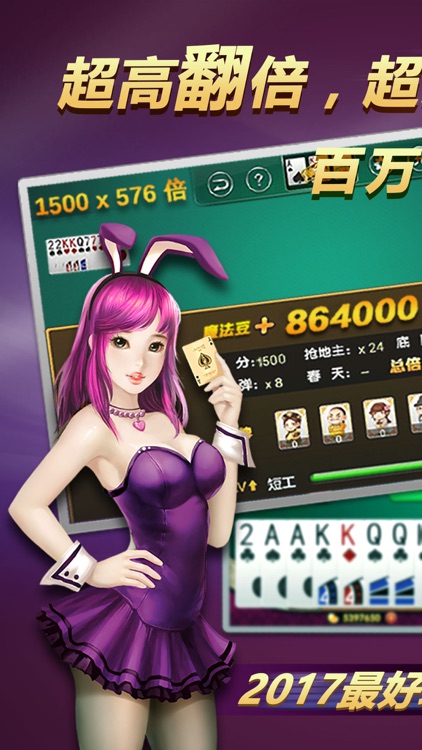 欢乐斗地主二人版