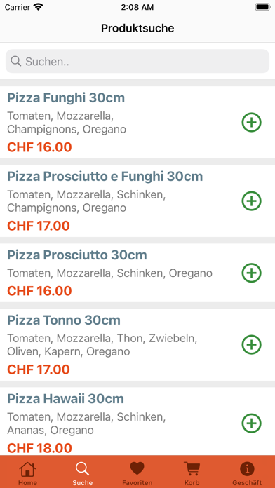 Mira Mare Pizza & Pasta Screenshot
