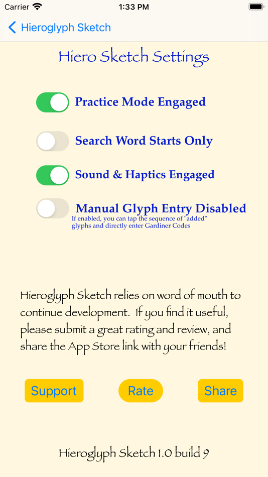 #7. HieroglyphSketch (iOS) 由: Aviametrix, LLC