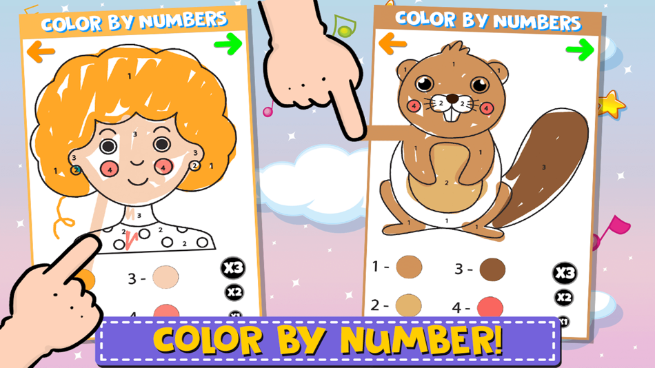 #1. Color And Number (iOS) Podle: Giuseppe Calcagno
