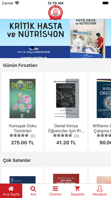 Ankara Nobel Tıp Kitabevleri Screenshot