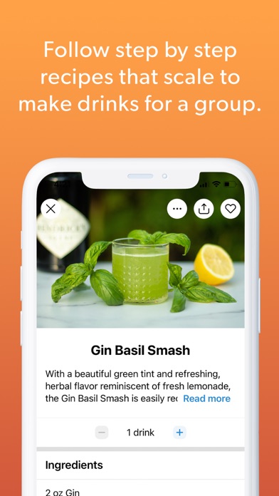 Mixxy - Cocktail Recipes Screenshot