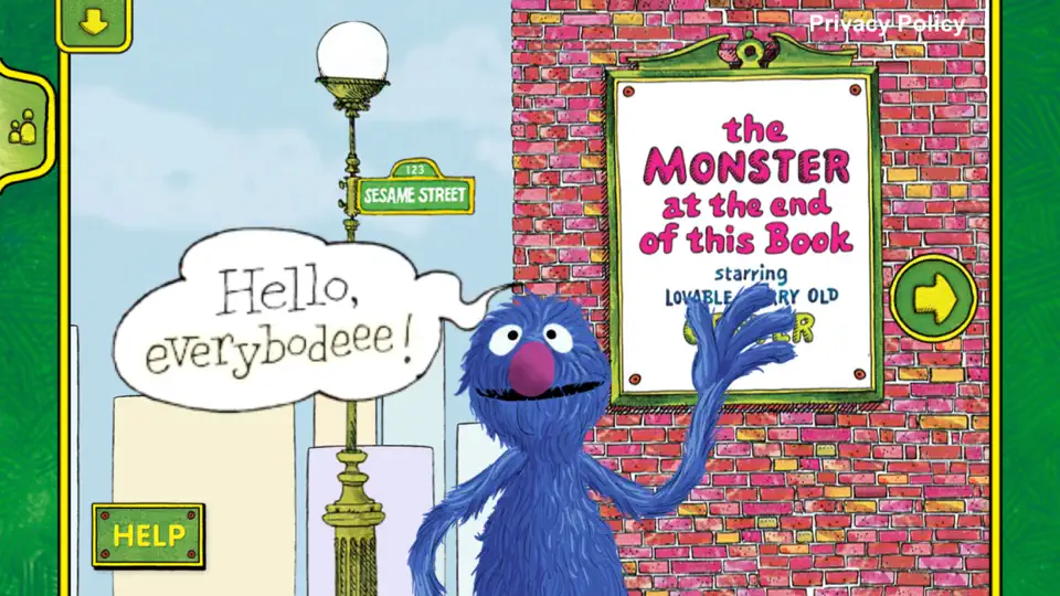 Captura de pantalla de The Monster At The End... en iPhone 1