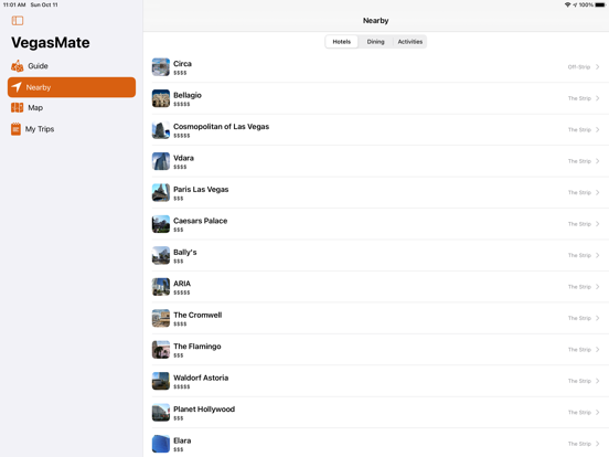 VegasMate - Las Vegas Travel Guide screenshot