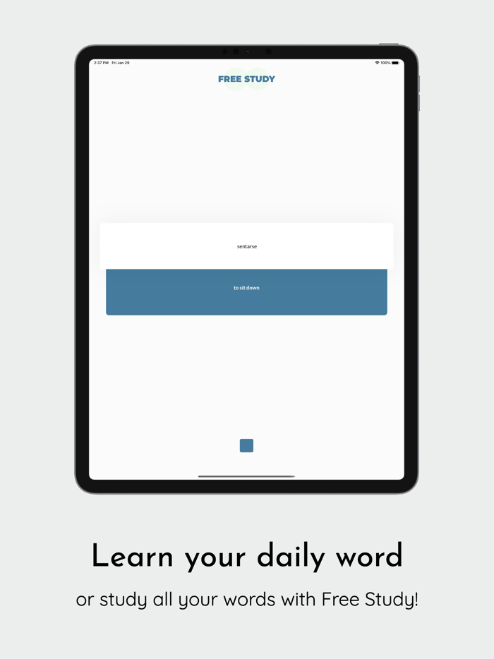 Study Squares Spanish Vocab