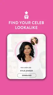 celebs - lookalikes app iphone screenshot 2