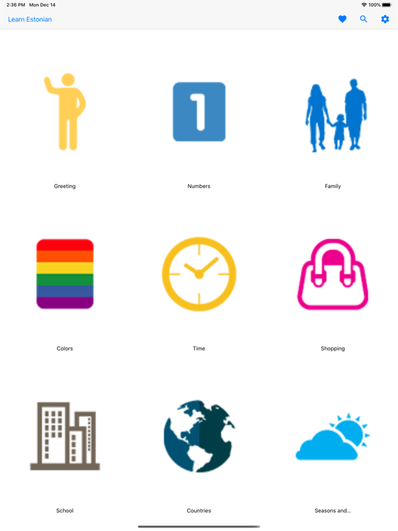 Screenshot #4 pour Learn Estonian Offline Travel