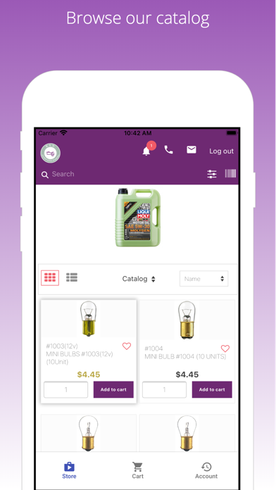 App screenshot