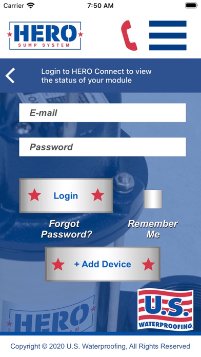 Hero CONNECT® Screenshot