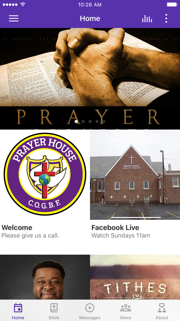Prayer House COGBF