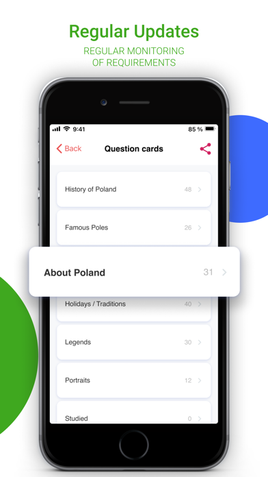 Polish card, polish essentials Screenshot