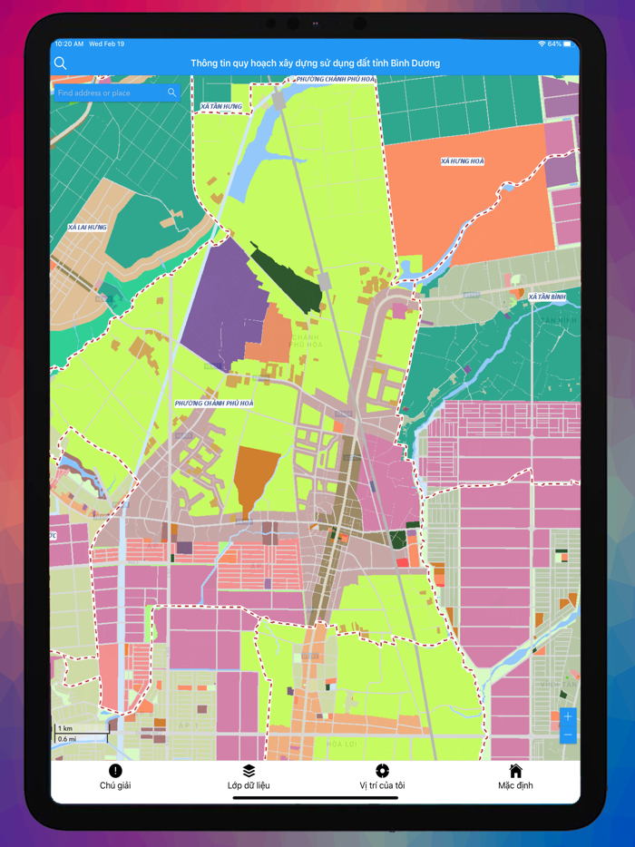 Quy hoạch xây dựng Bình Dương