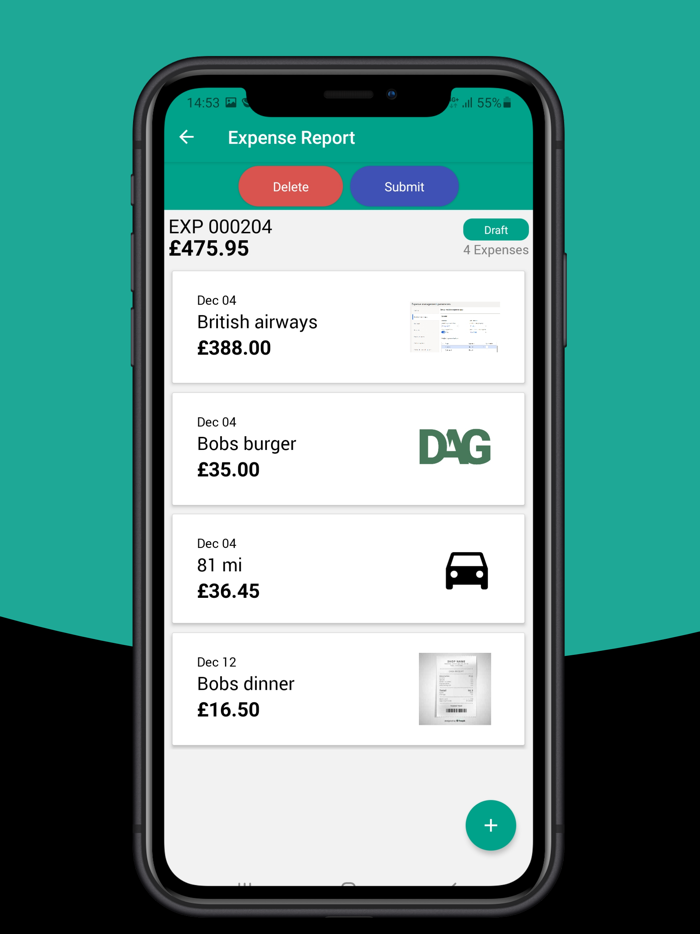 Expense Reports - Dynamics 365