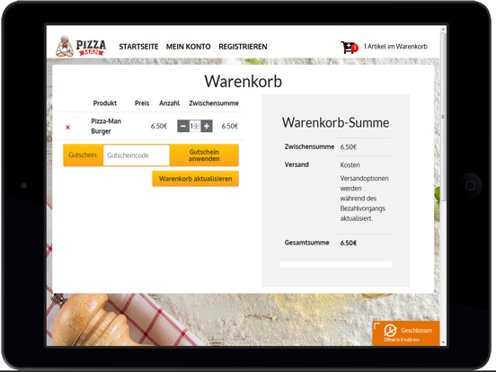 Screenshot #6 pour PizzaMan Jenbach