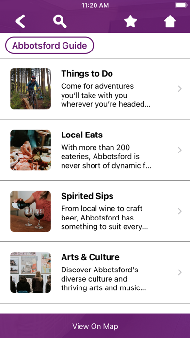 Coast Abbotsford Hotel Screenshot