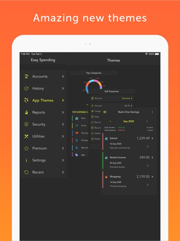 Screenshot #2 for Easy Spending Budget