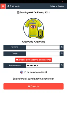Game screenshot Portal Jugadores U. de Conce hack