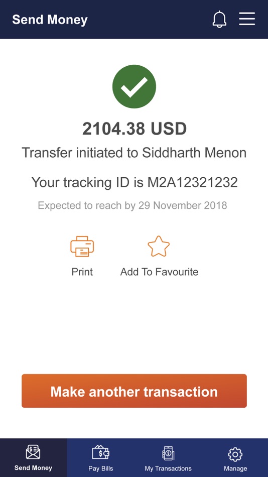 ICICI Bank Money2India - 1.0.53 - (iOS)