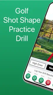golf drills: shot shaping iphone screenshot 1