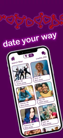Game screenshot PolyFinda - Polyamorous Dating hack