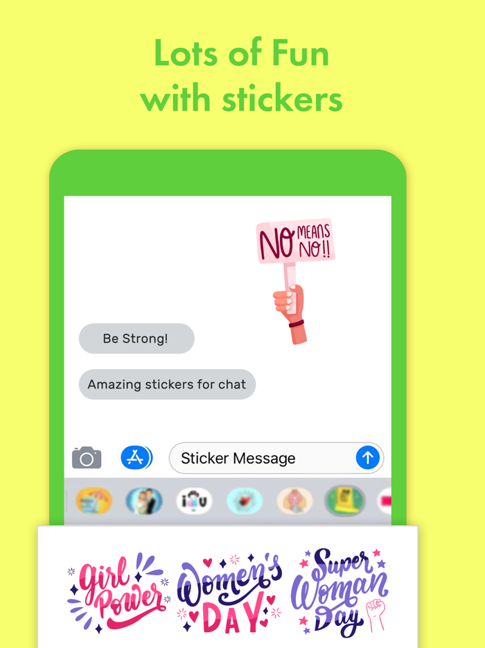 She Life Adorable Stickers