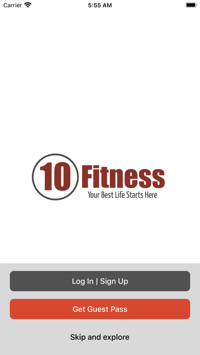 10 Fitness. Screenshot