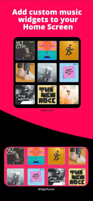 ‎WidgeTunes - Music Widgets Screenshot