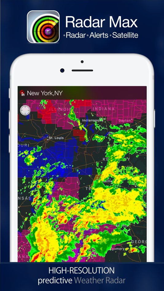 Radar MAX Future Weather Radar - 1.5 - (iOS)