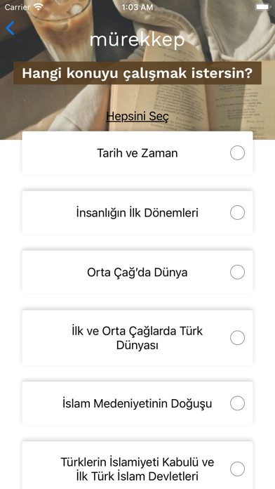 mürekkep: TYT AYT Tarih Screenshot