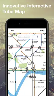 tube mapper: a london tube map iphone screenshot 1