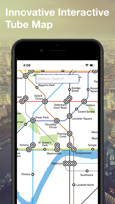 Tube Mapper: A London Tube Map Screenshot