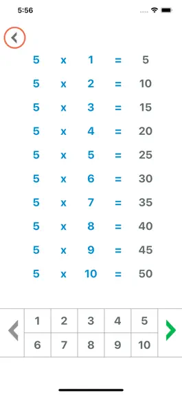 Game screenshot Times Table - Multiplication apk