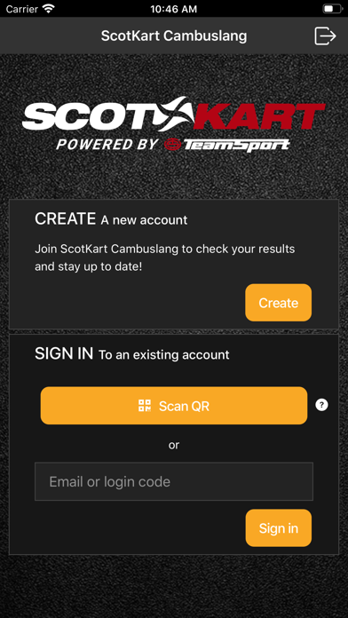 TeamSport Karting UK Screenshot
