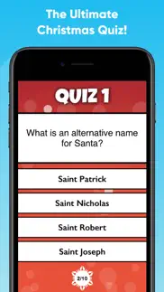 christmas trivia quiz 2023 iphone screenshot 1