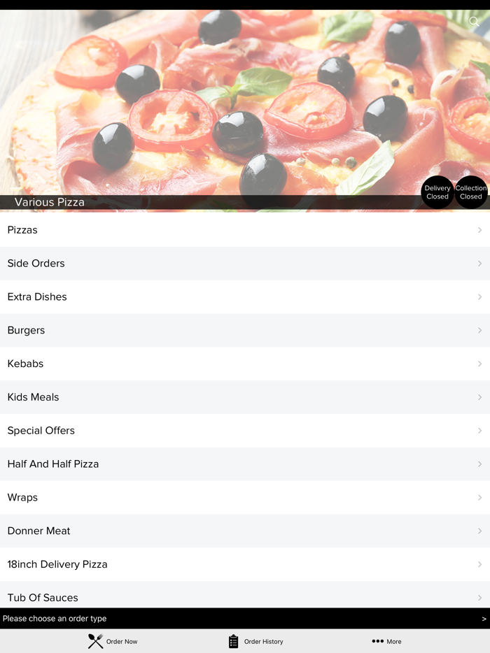 Various Pizza-STOKE-ON-TRENT