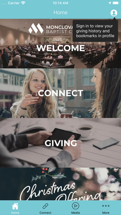 Monclova Road Baptist Church iPhone screenshot 1 - Lifestyle app