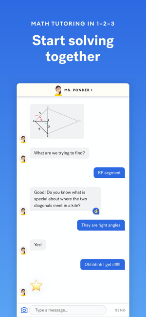 ‎Yup — Math Tutoring App Capture d'écran