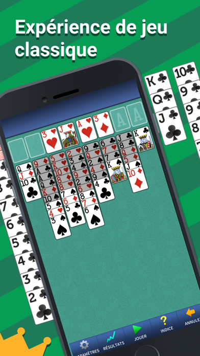 Screenshot #2 pour FreeCell Solitaire.