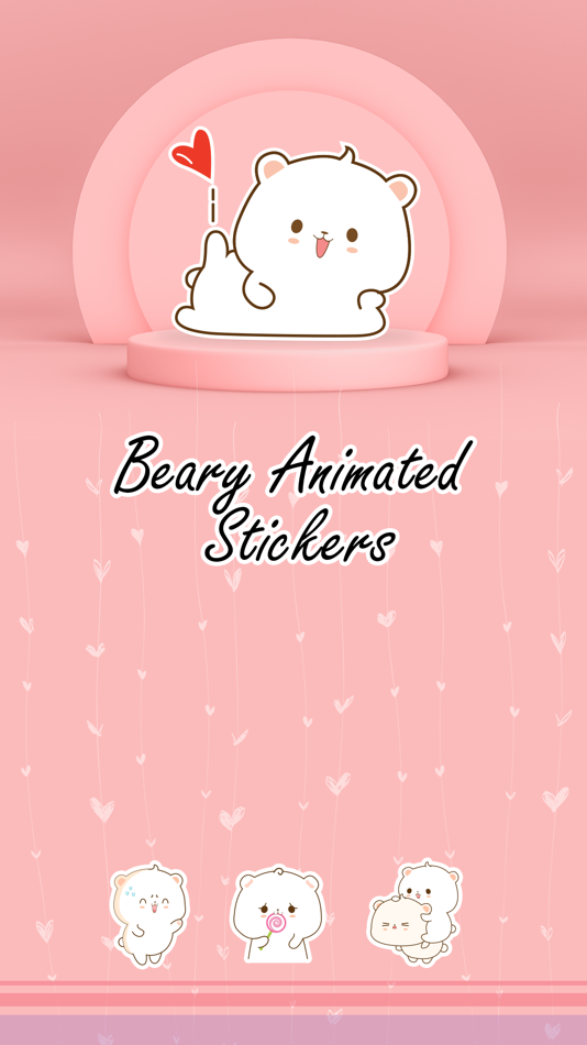 #1. Beary Animated Stickers (iOS) By: Cao Tran