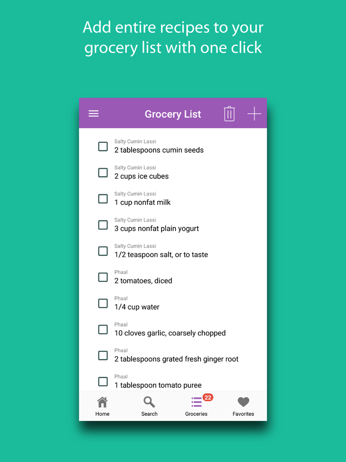 Indian Recipes and Ingredients