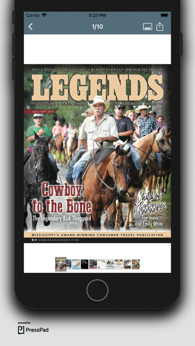 Screenshot #3 pour Legends Magazine