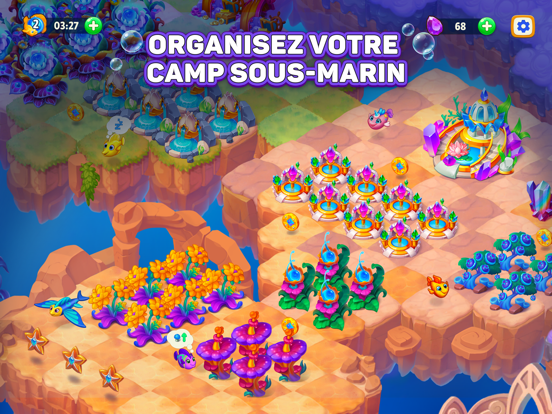 Screenshot #5 pour Sea Merge: aquarium de poisson