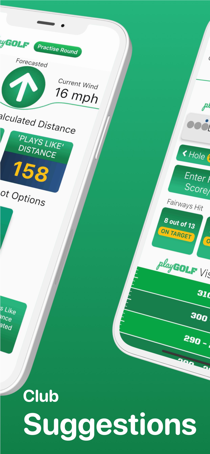 Play Golf Yardages and Caddie