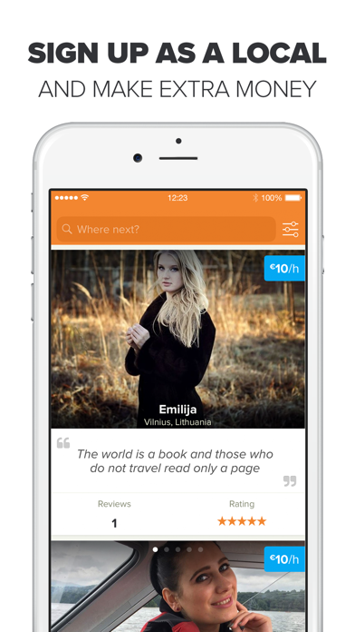 Showaround – Find a Local to Show You Around screenshot